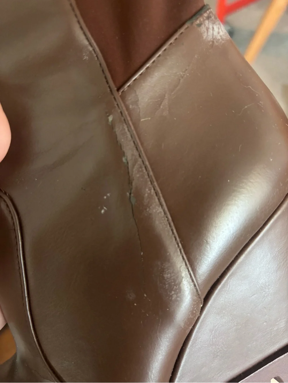 BCBGMaxAzria Dark Brown Knee High Wedge Boots